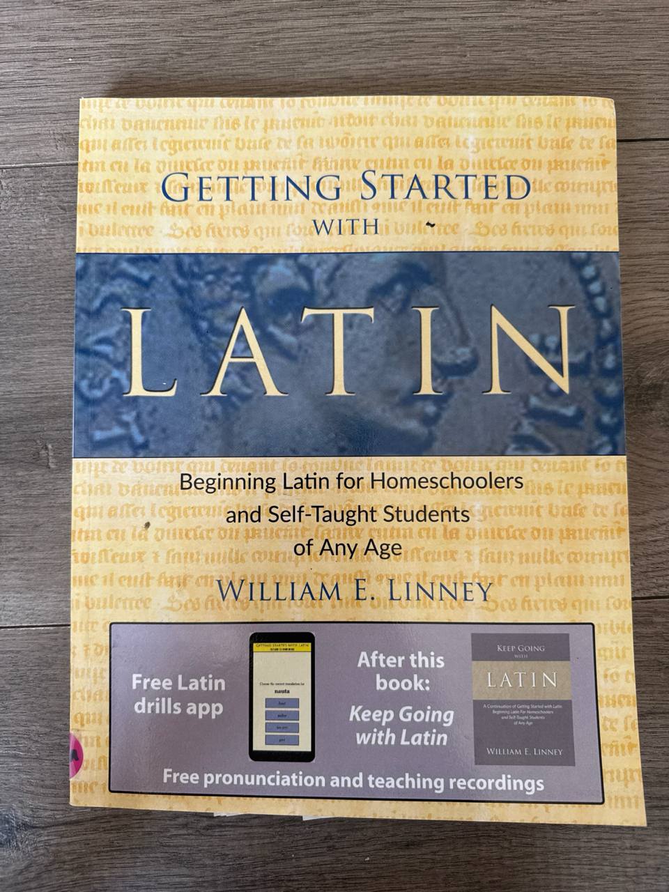 Cover of Getting Started with Latin by William E. Linney