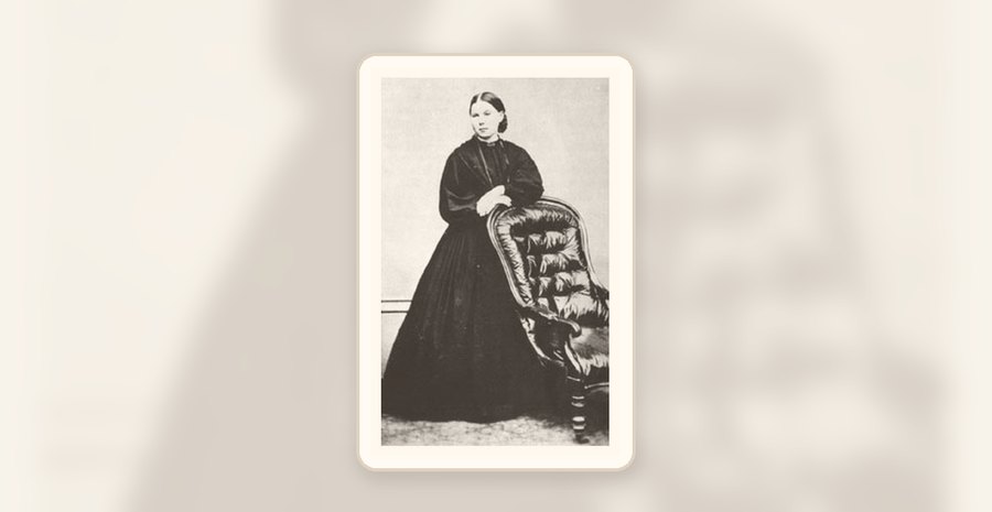 Public-domain portrait of Charlotte Mason from Wikimedia Commons