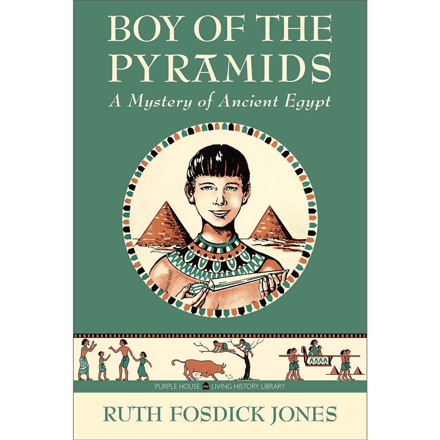 Boy of the Pyramids by Ruth Fosdick Jones — book cover